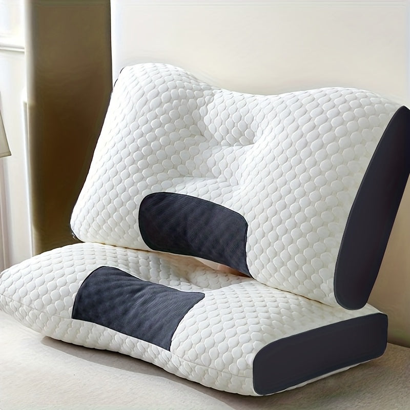 Buy 1 Get 1 Free Couple Neck Massage Pillow Adjustable Ergonomic Sleep Support Pillow