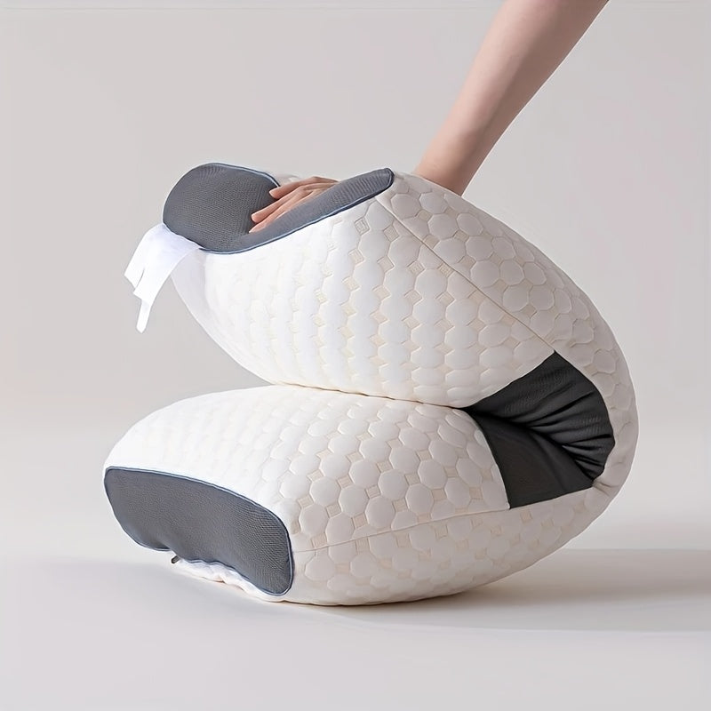 Buy 1 Get 1 Free Couple Neck Massage Pillow Adjustable Ergonomic Sleep Support Pillow
