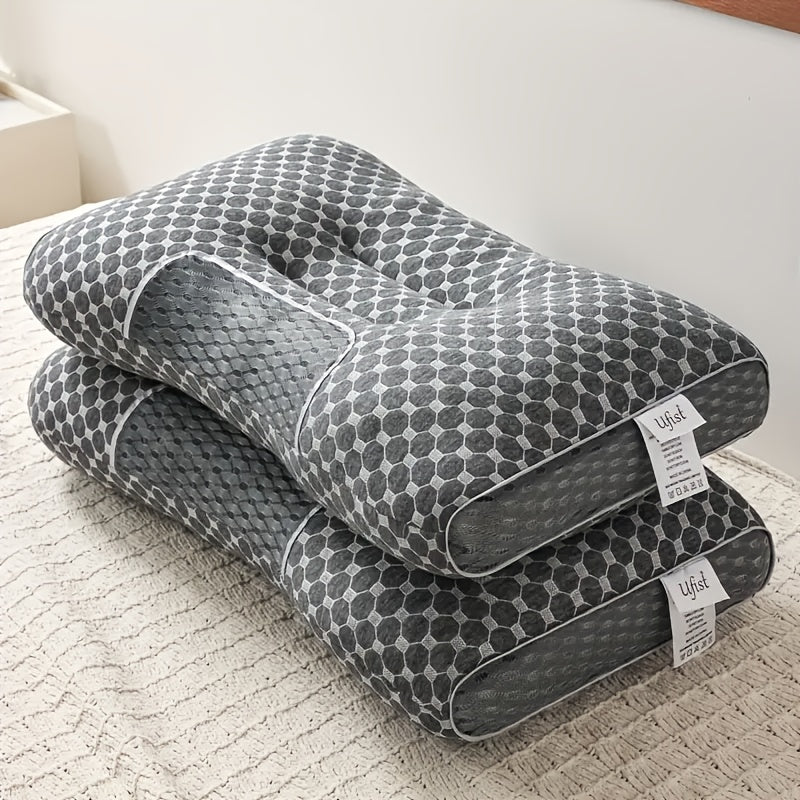 Buy 1 Get 1 Free Couple Neck Massage Pillow Adjustable Ergonomic Sleep Support Pillow