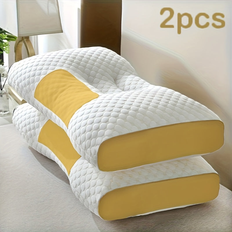 Buy 1 Get 1 Free Couple Neck Massage Pillow Adjustable Ergonomic Sleep Support Pillow