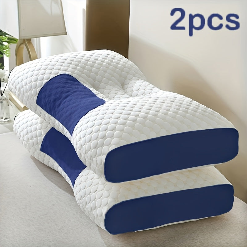 Buy 1 Get 1 Free Couple Neck Massage Pillow Adjustable Ergonomic Sleep Support Pillow