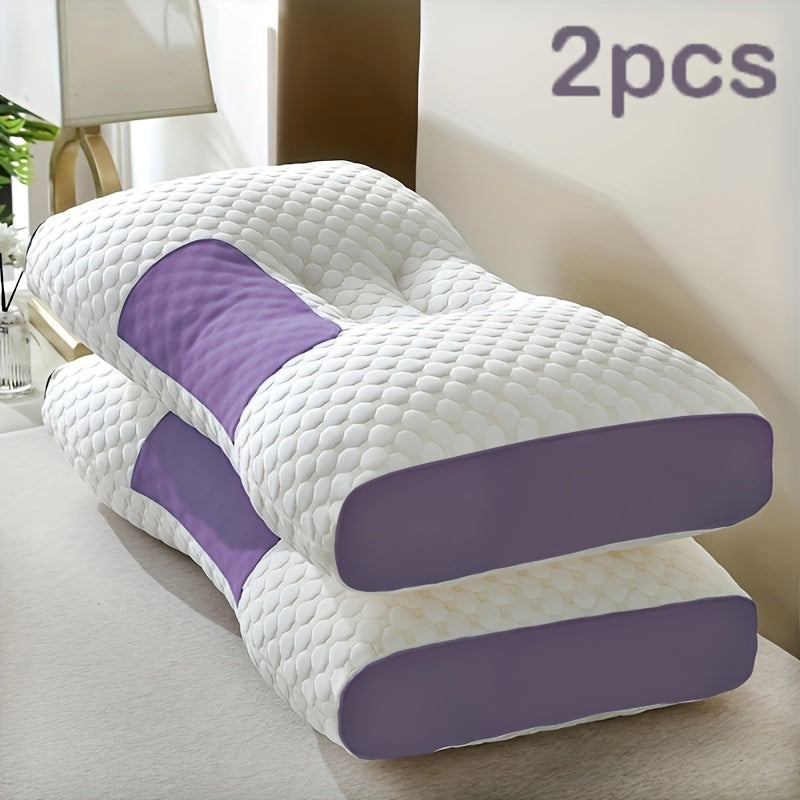 Buy 1 Get 1 Free Couple Neck Massage Pillow Adjustable Ergonomic Sleep Support Pillow