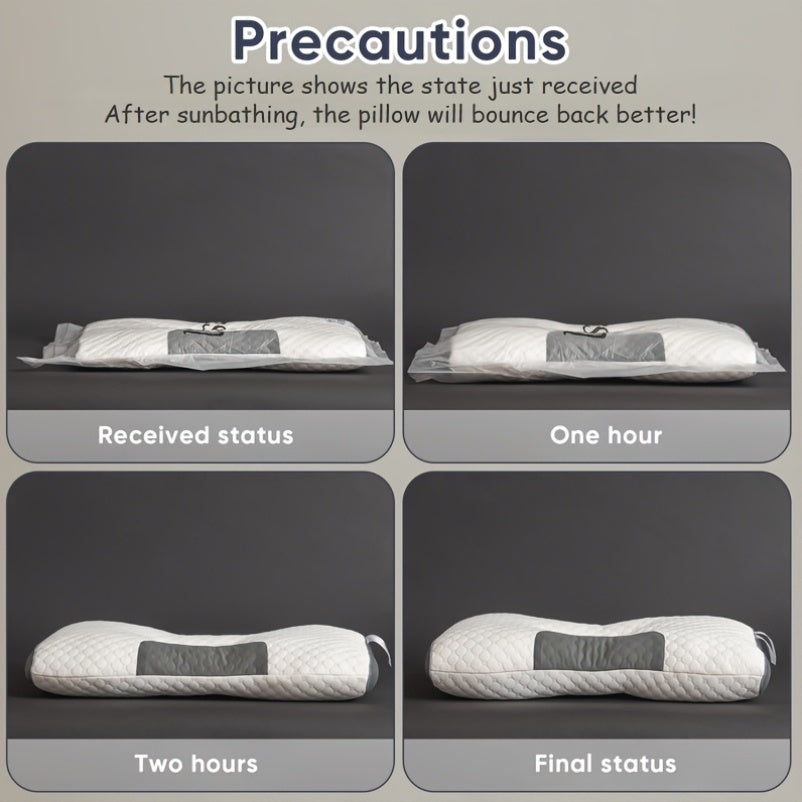 Buy 1 Get 1 Free Couple Neck Massage Pillow Adjustable Ergonomic Sleep Support Pillow