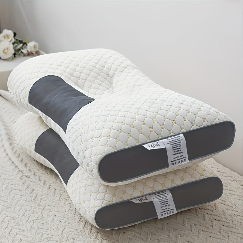Buy 1 Get 1 Free Couple Neck Massage Pillow Adjustable Ergonomic Sleep Support Pillow